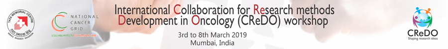 International Collaboration For Research Methods Development In Oncology (CREDO) Workshop