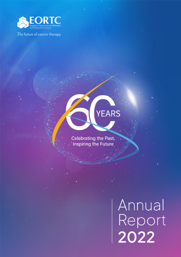 EORTC Annual Report 2022 - Cover